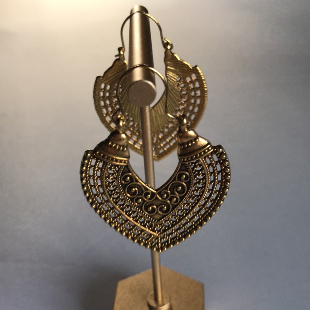 New! Drop Filigree Earrings - Picture 10 of 13